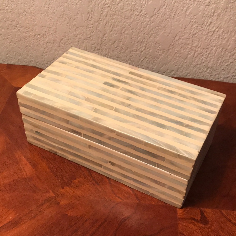 Mother of Pearl Jewelry Box